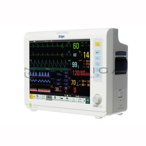 Dräger Vista 120/120S, Экран (вариации, мониторы): 12, 2